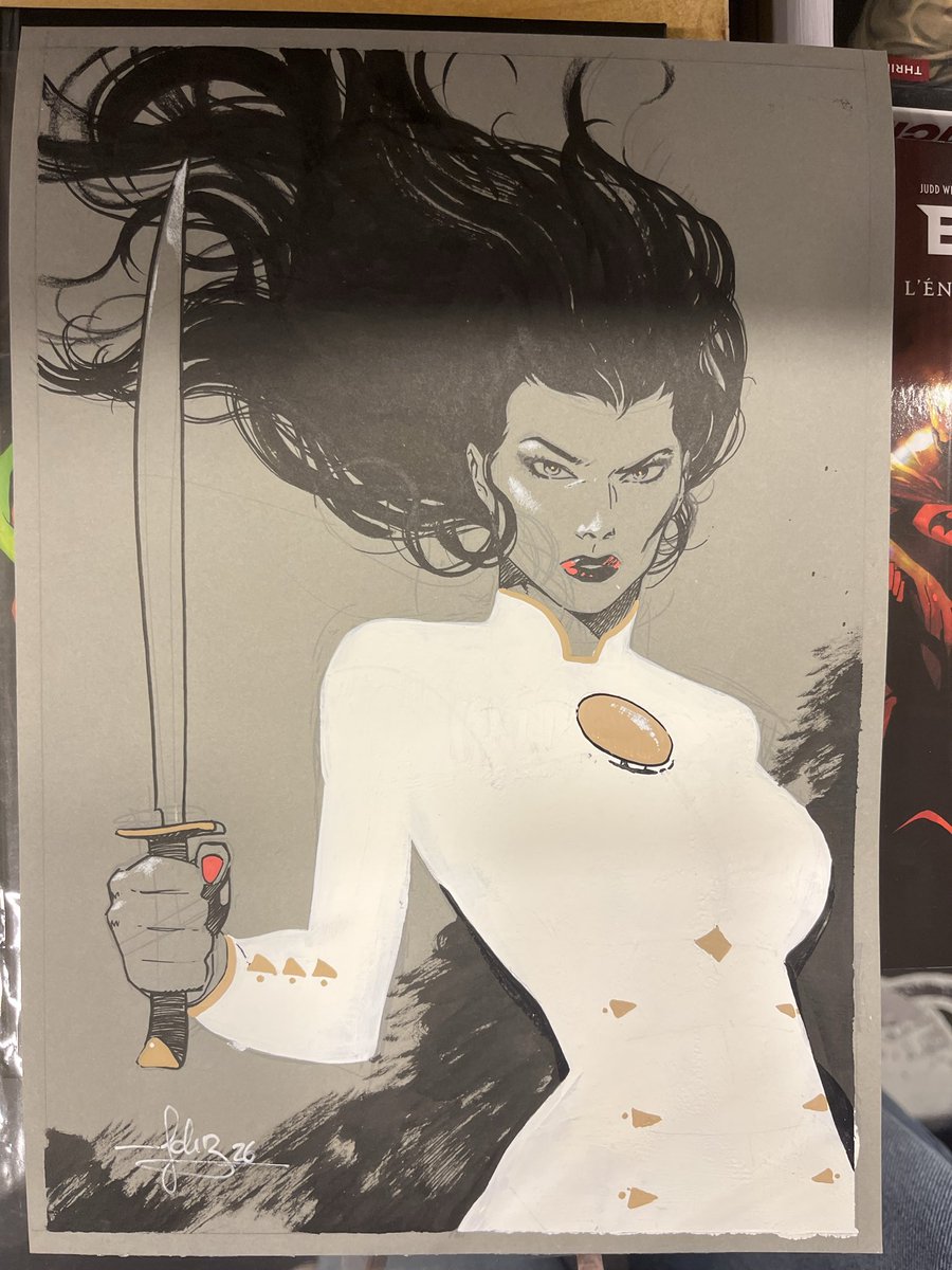 la_panther_rose's tweet photo. Happy Batman day ! Here’s my original Talia Al Ghul commission from Javi Fernandez https://t.co/RTucGGZeBM