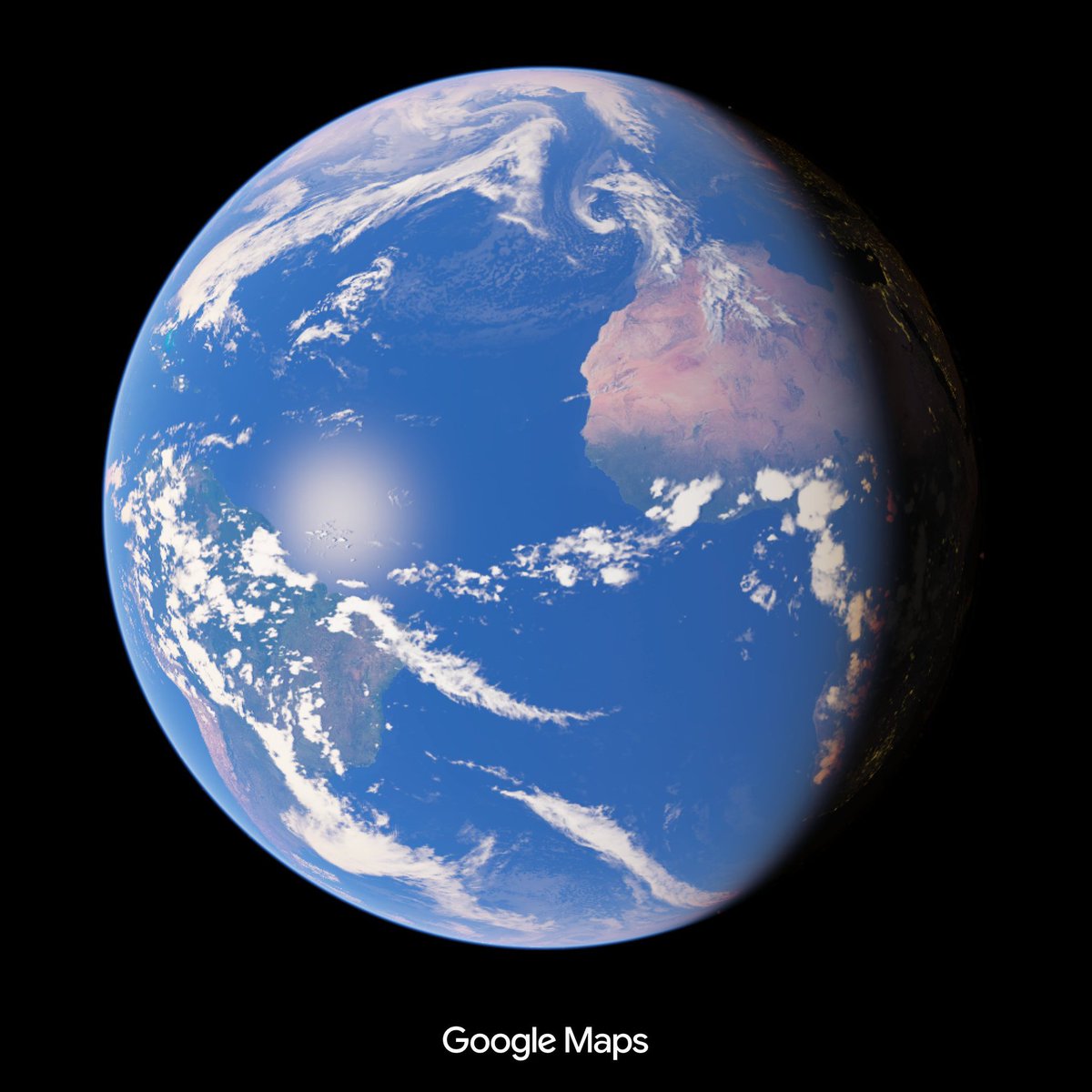 googlemaps's tweet photo. things to do with Google Maps just because:

🍔 type “food” in the search bar like idc
🏡 check in on a random town on Street View to make sure they're good
🛑 learn a language through street signs
🌎 Zoom out to realize how small we are https://t.co/22DMM36u5f