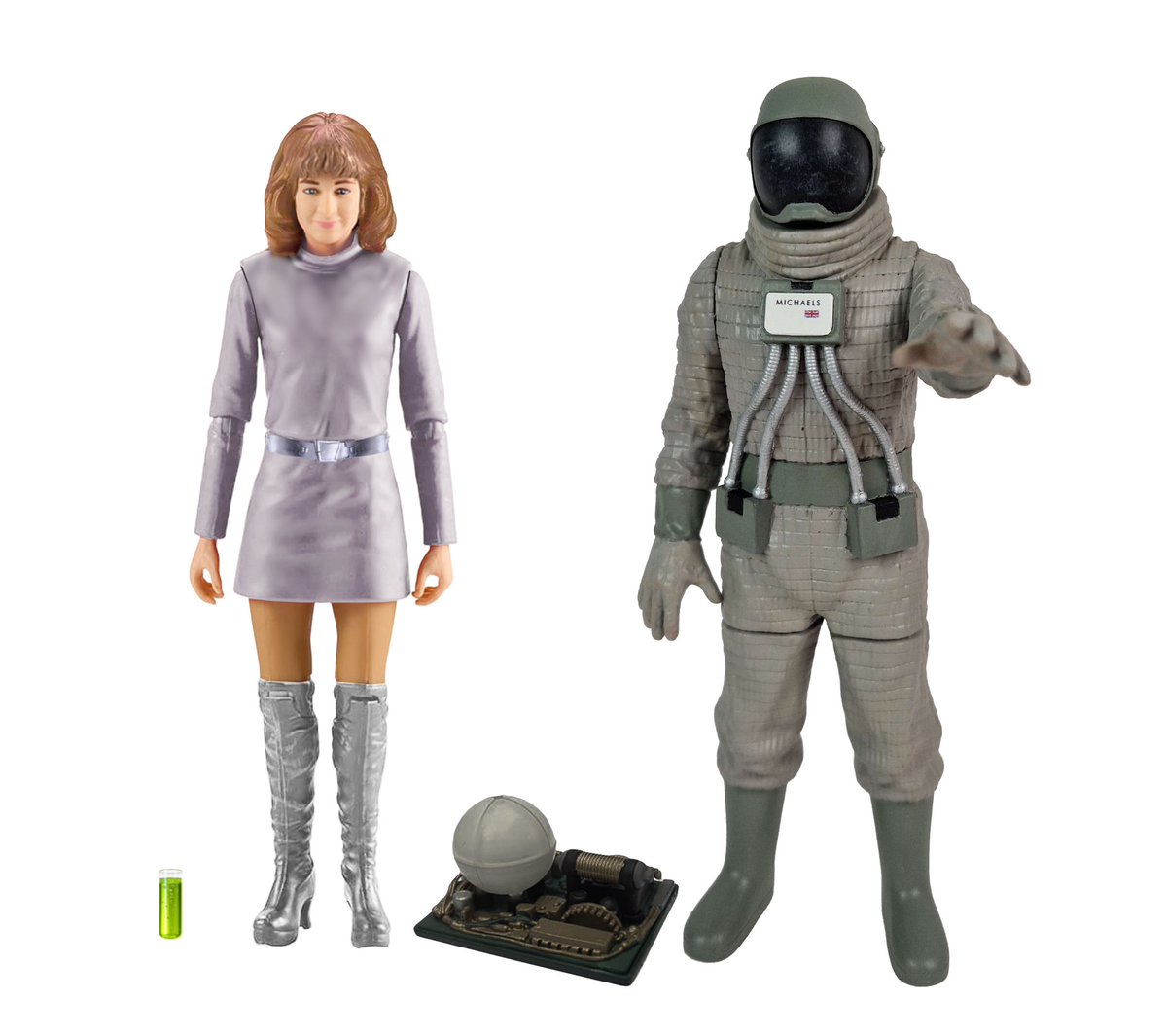 MockupWho's tweet photo. 🚨'The Ambassadors of Death' set
A bit more Liz love with this set, featuring a repaint of her current figure, secondary to a brand new astronaut figure from the titular episode.
Also included is the 'anti Auton device' and 'Stalhmans ooze' accessories.🚨

#dotorwhofigures #drwho https://t.co/xEpb23WeMH