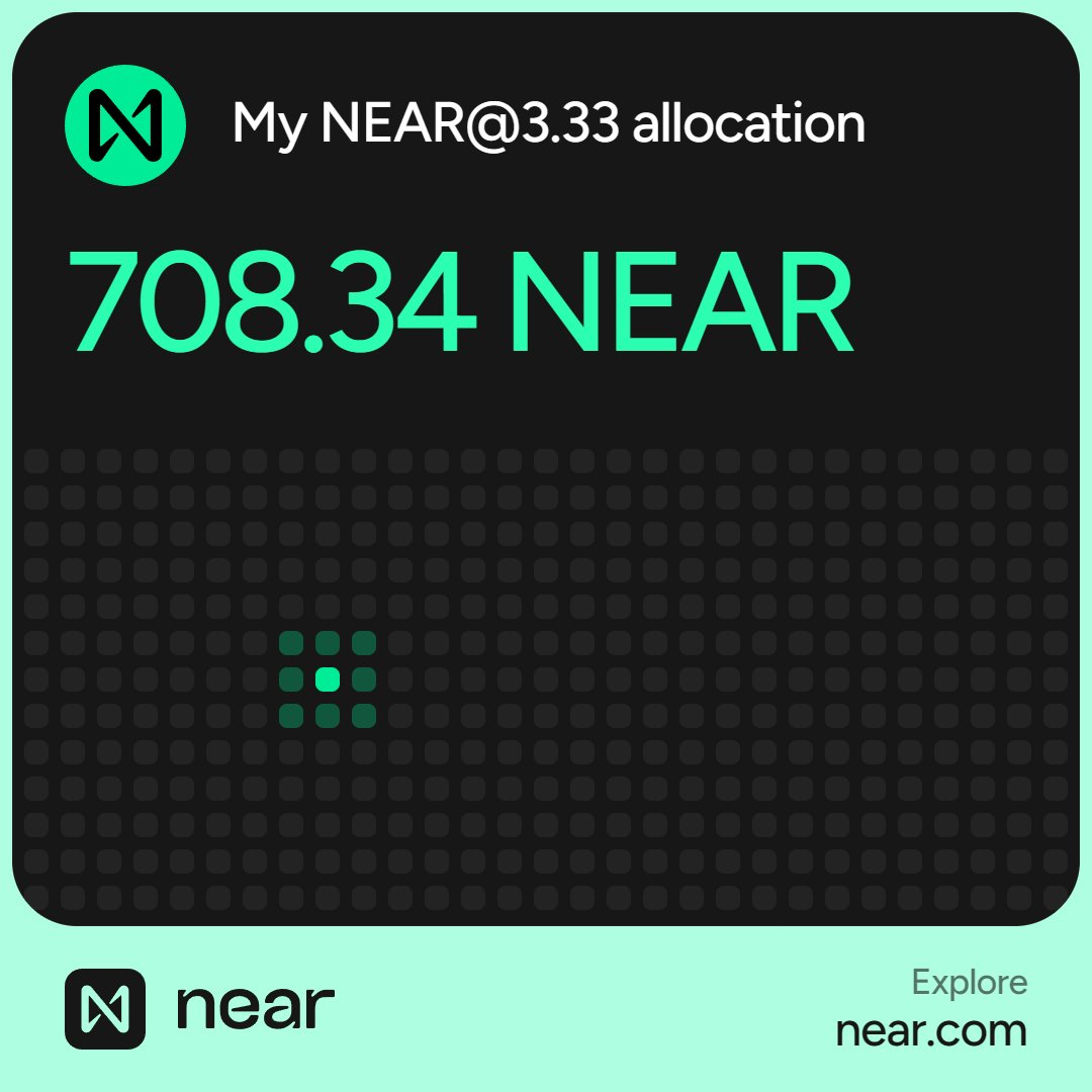 4x8ini's tweet photo. Thank you @NEARProtocol
It's nice to see the old, beloved airdrops
near:native 
Just used it:
https://t.co/Hafz7BW9DZ https://t.co/84cgPjXfkx