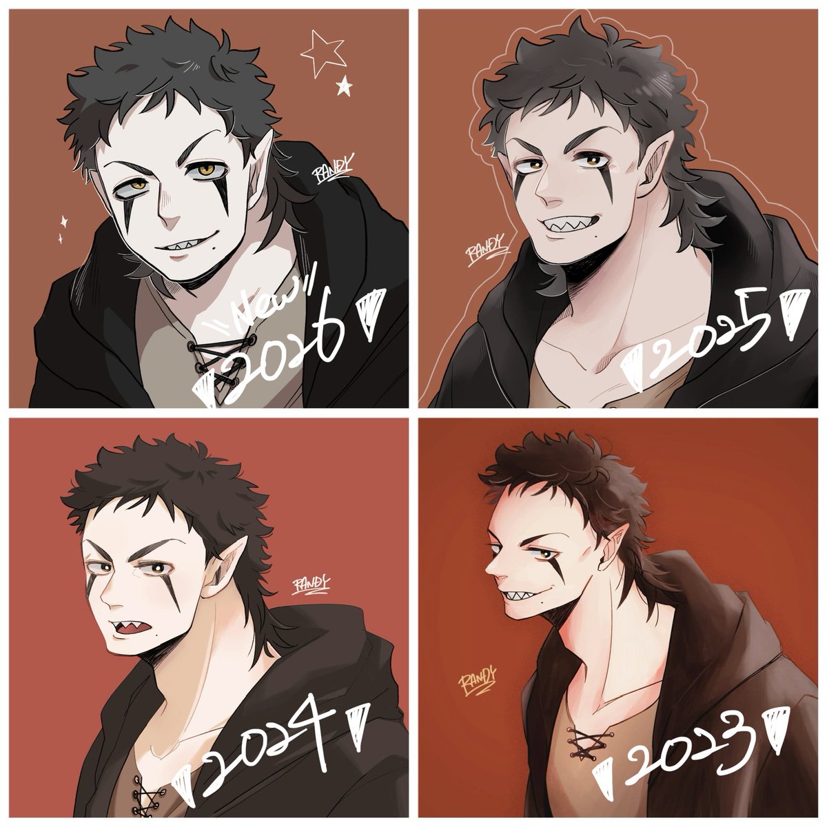 lilium_randy's tweet photo. 毎年秋に描き直すことにしてるアイコン
その時々にハマってた描き方とか色味とか分かりやすくて楽しい〜 https://t.co/xT9FEidgdM