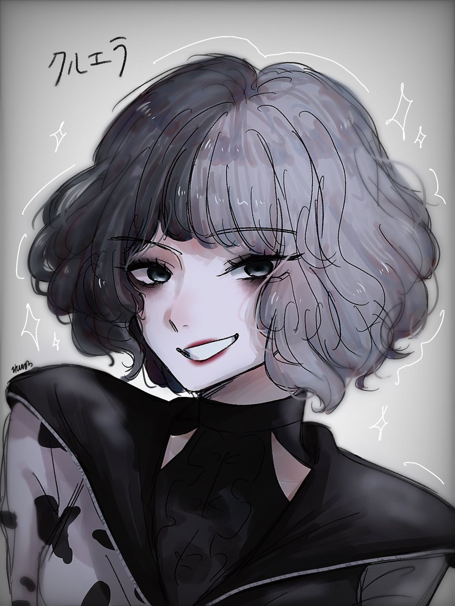 wIyqd7qQeY22272's tweet photo. 映画見たんで衝動描き✍
衣装合ってるか心配...

#クルエラ　#DisneyFanArt https://t.co/SKbDTPi9Z2