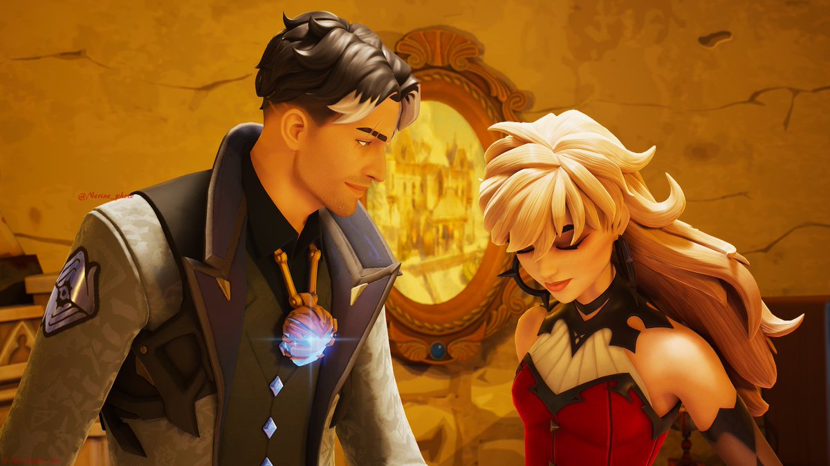 Nerine_photo's tweet photo. Thank you for the request, Remy! @GhidorahsWorld 
I hope they get to spend some peaceful time together, even if it’s only for a little while

code : 0831-8553-8650
creator : xpops

#Fortnite #Fortography https://t.co/sDKPhHO3aa