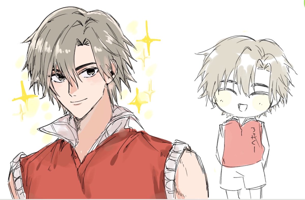nan_revale's tweet photo. ぱおちゃんが私の推しを描いてくれた…………………………😭😭😭😭😭😭サエキイケメン過ぎ…………にお〜とかぃどうめちゃくちゃ可愛いし、後ろの立🌊保護者ズも可愛すぎる😭😭😭😭🙏🙏🙏🙏🙏また絵チャしよう😭‼️ https://t.co/tyWqXHzltl