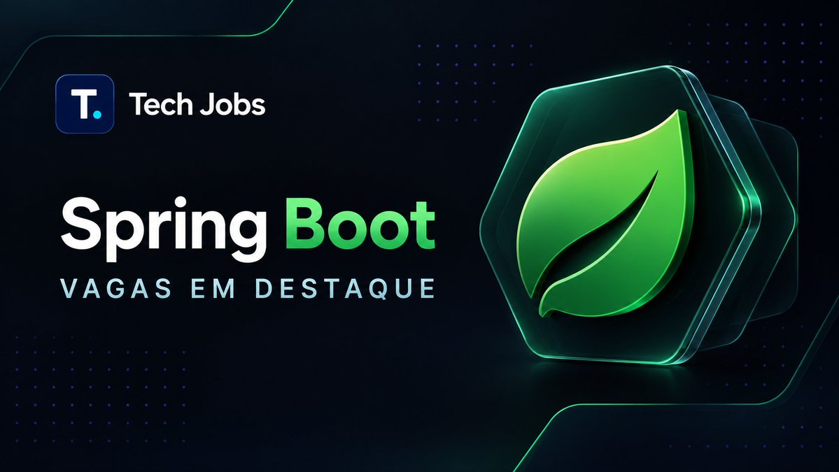 techjobsdev's tweet photo. 🟢 Desenvolvedor(a) Backend Java Júnior | SOLUTIS
🧰 Java • Spring Boot • React/Angular • APIs REST
📍 Remoto • Júnior
💰 R$ 4.122–4.737
🔗 https://t.co/e6HGCypwZV
#SpringBoot #VagasTech https://t.co/mqQv9jhsTe