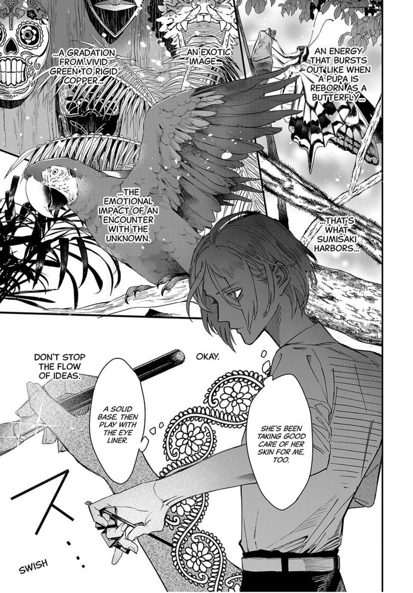 KayInStatic's tweet photo. What a first chapter! 🌻

Paired with what the anime can give us, it's gonna be amazing.
And if the anime gets time to expand on what's here?
We have a season hit. https://t.co/otCE62mdWs
