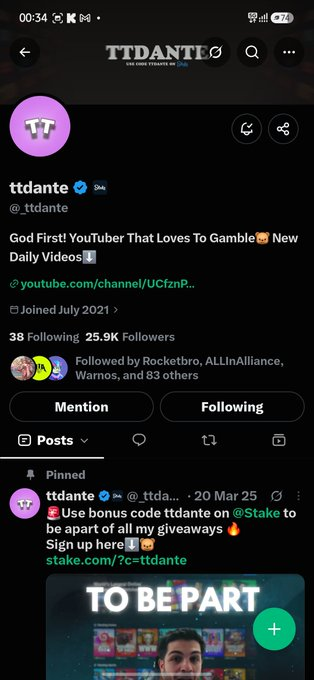 7Produgen's tweet photo. @_ttdante @Stake produgen https://t.co/IJ0C64jafW