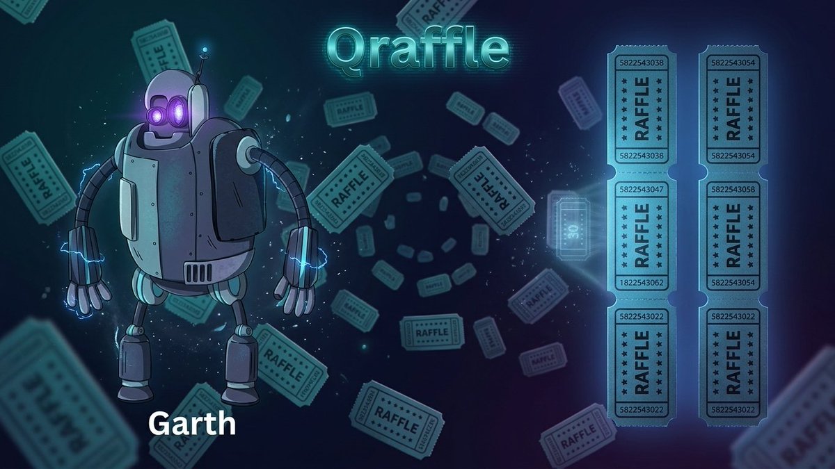 qraffle's tweet photo. $GARTH Raffleβ Epoch 231π
β
οΈ Entry: 25,000 $GARTH
β οΈ One wallet= one entry
π Claim your spot: πhttps://t.co/X7bidiGafO
π Qraffle: transparent, fair, and beneficial for the entire Qubic ecosystem.
#Qraffle #Qubic @garthonqubic https://t.co/l4YIp20o0y