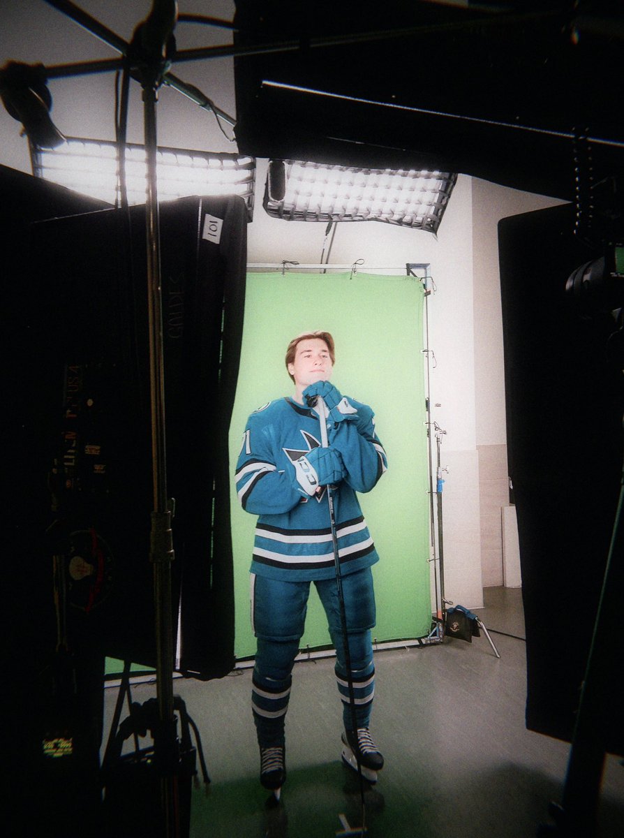 SanJoseSharks's tweet photo. Media Day bts 🎞️ https://t.co/SdMnsYcTUa