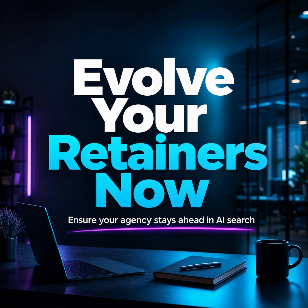 teamof8_ai's tweet photo. Future retainers protect discovery through visibility diagnostics, citation-ready assets, and board-ready reporting. Volume dies. Strategic presence in AI answers wins. #ContentMarketing Read the full blog here → https://t.co/kvS4QIYl2V https://t.co/yxhFRmDZvv