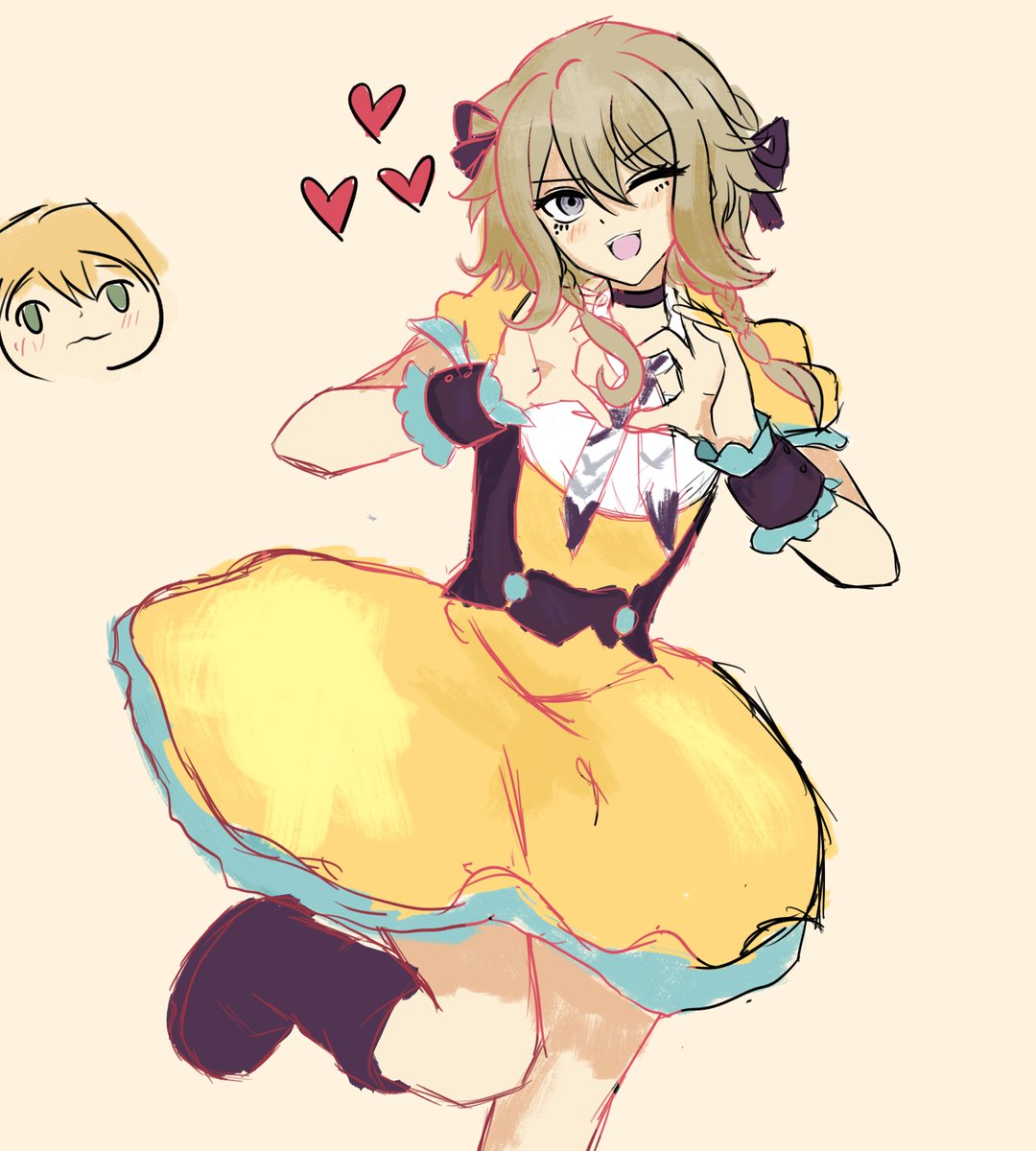 Pr1nceNeko's tweet photo. John Danganronpa is in the games to distract AI Junko or smth idk https://t.co/vPPitWWq0I
