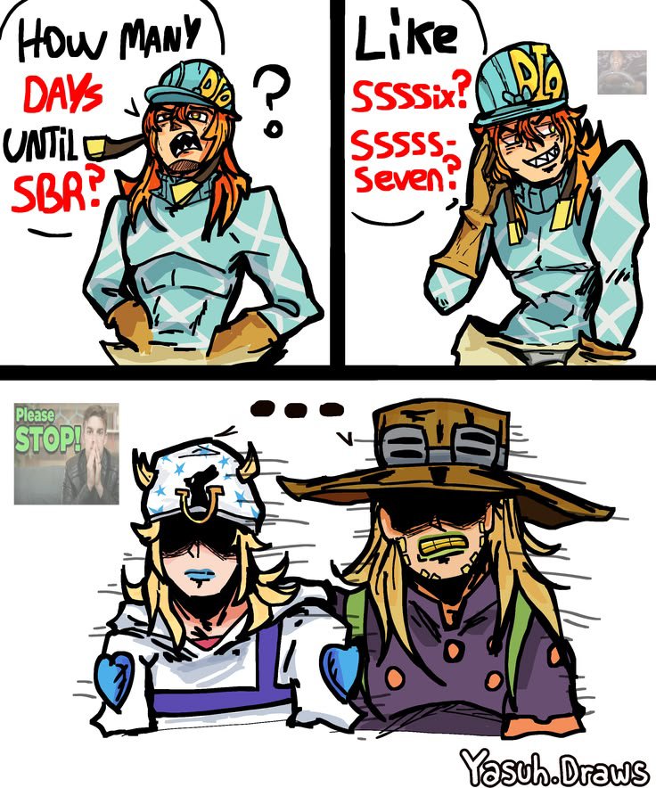yasuhodraws's tweet photo. Six

#steelballrun #sbr #doodle https://t.co/5QvpdhbAiw
