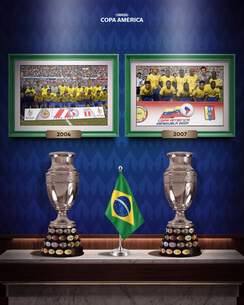 CopaAmerica's tweet photo. La historia de los bicampeones de América, en un solo lugar. 🌎🏆 https://t.co/T7fu8eO4X9