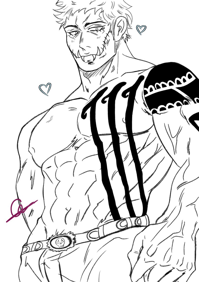 TFPOlie707's tweet photo. I'mma take my chances and doodle them when I have a bit of motivation + freetime for once hehe ( ￣▽￣)✨️✨️
#charlottekatakuri #katakuri #imu #ONEPIECE〜 #doodles https://t.co/OpvMcW55Ka