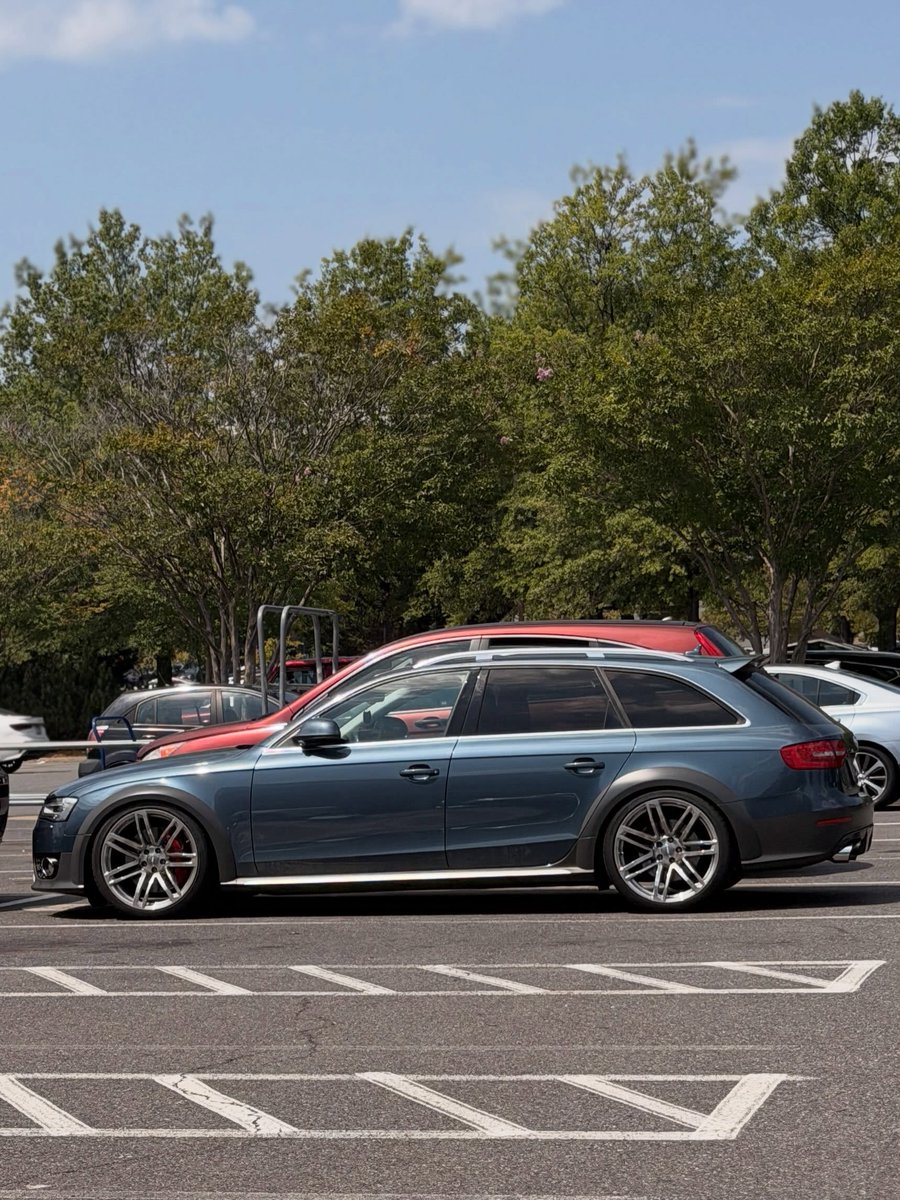 MonroeCalvwb's tweet photo. The swapped Allroad looked great leaving Lowe’s yesterday. Even with recent work and another coolant leak, I’m still grateful to own it. Just waiting for the new o-ring to arrive today. https://t.co/AqAMeVQjWZ