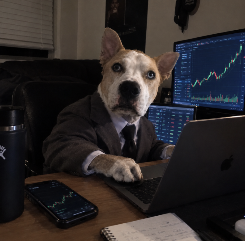 BusinessManDogD's tweet photo. He’s not playing fetch. He’s playing the market
$BMD https://t.co/gt5dn2Pmql