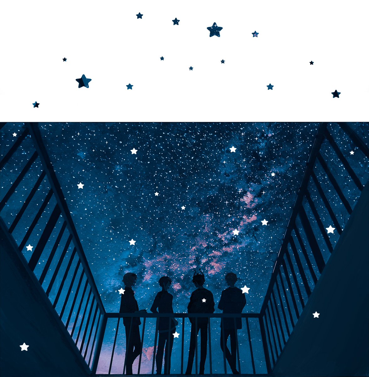 Enkiriin's tweet photo. NØVA 🌌✨

#drawluca #YaminoArt 
#RenzottoArt #Briskart
#NijiNOVA https://t.co/HfgQaJAvLC