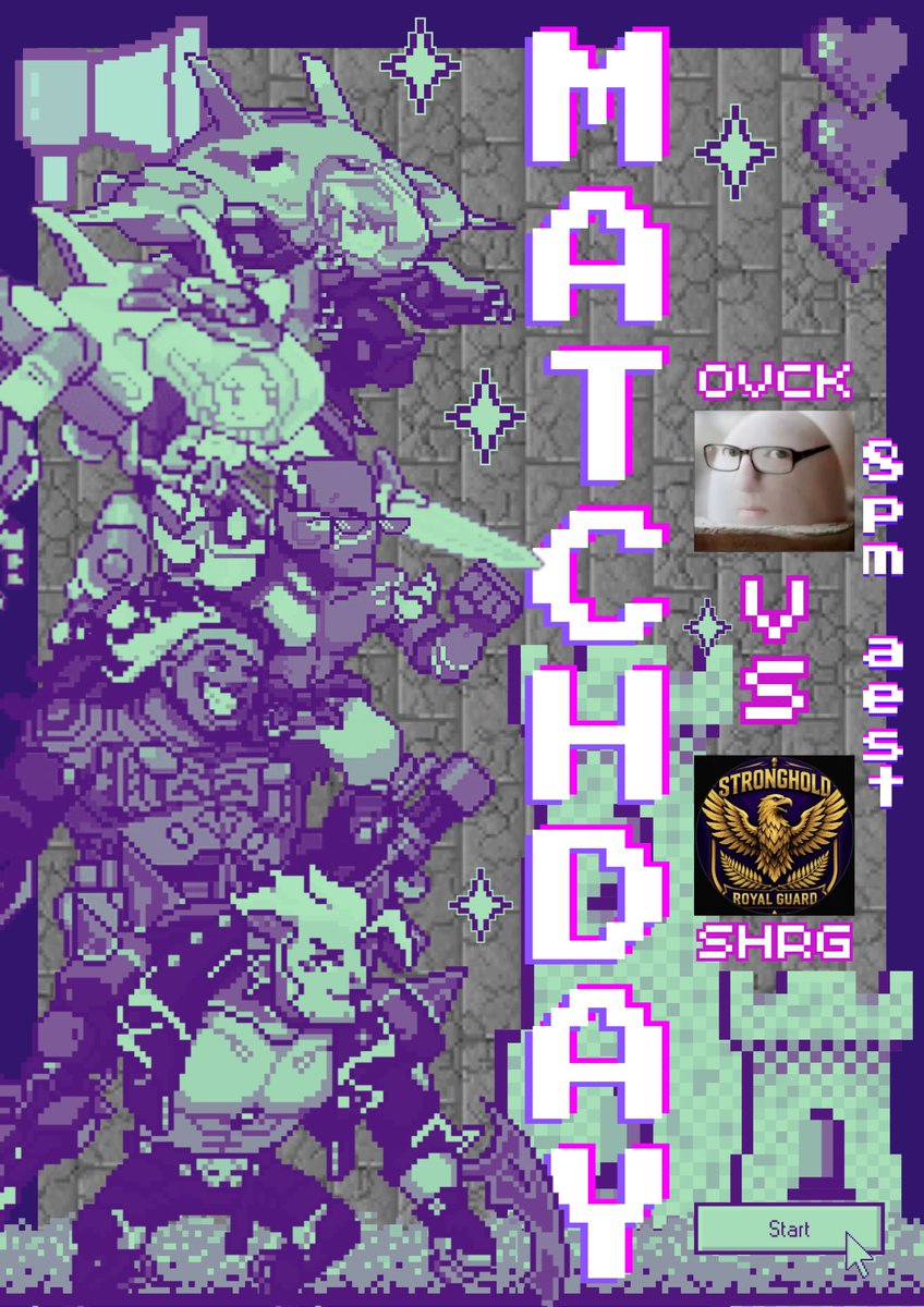overcock_ow's tweet photo. to break through the stronghold we have to get past its royal guards. 

Gw2 against Stronghold Royal Guards today at 8pm AEST.

player pov: https://t.co/bIHMw88AJM

graphic:@octavelimbs https://t.co/UTOi8PQCB4