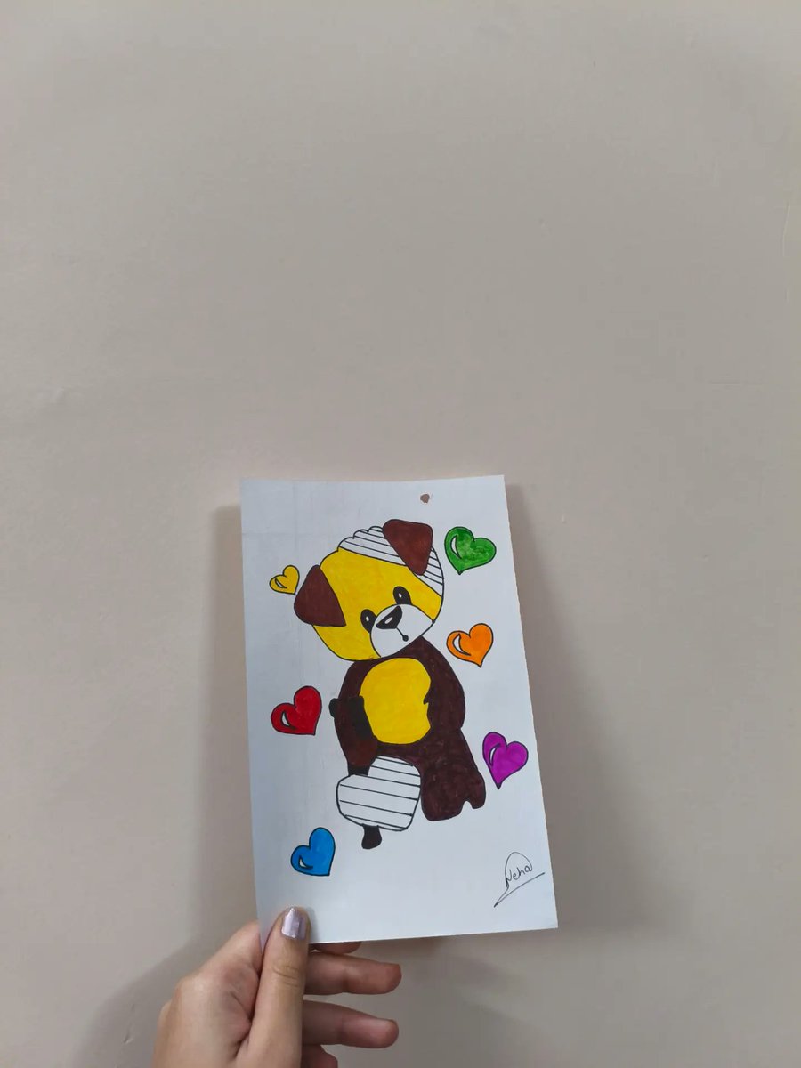 CameliaFer8rw's tweet photo. A cute little artwork filled with love, color, and creativity. Made with love, one detail at a time. Like, comment, share, and follow for more creative art. https://t.co/Ozgz6JEmus