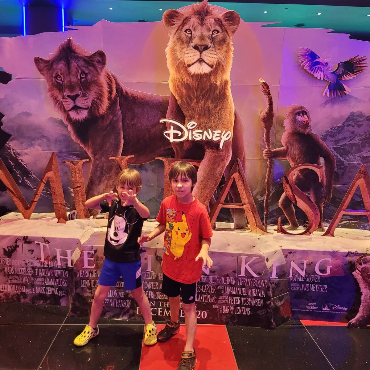 GriselNaptcv's tweet photo. We saw an early IMAX screening of Mufasa tonight, and it was wonderful! The realistic animals were beautifully done—Little Brother even asked if he was dreaming because they looked so real. It captures the spirit of the original in a fresh story. https://t.co/P3TsDcR3mR