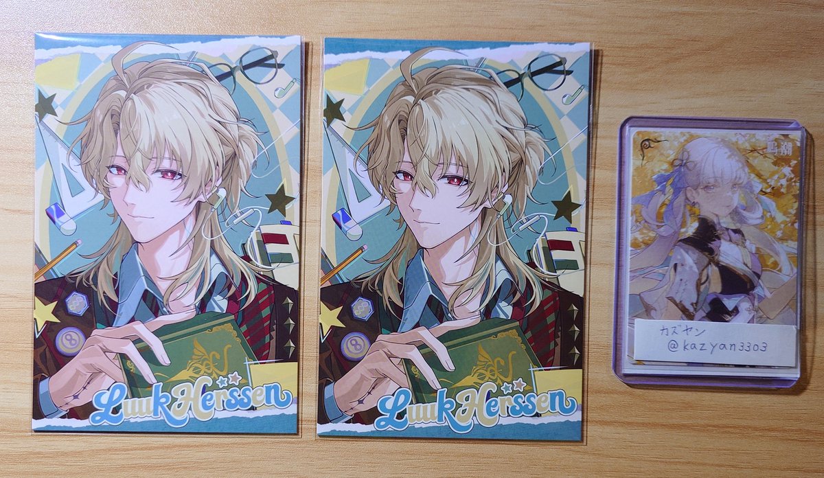kazyan3303's tweet photo. 【交換】鳴潮 あみあみ FUN4YEAH 潮声信箋 フェア 特典 カード

譲:リューク

求:ダーニャ,モーニエ(友人分)

都内近郊お手渡し、郵送
お気軽にお声がけください https://t.co/FZRUbMm0pS