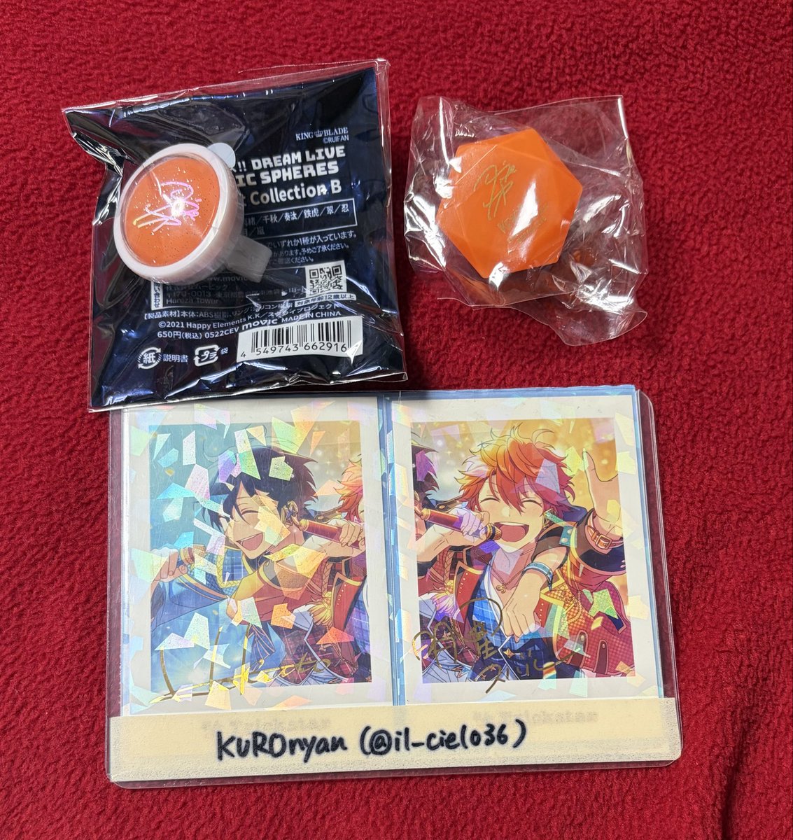il_cielo36's tweet photo. 【譲渡 交換】   あんスタ

1枚目 リングライト
譲）レオ：4th・6th
求）各400円(+送料）

2枚目 テーマスカウト 缶バッジ
譲）北斗(2021 autumn)、颯馬(2023 summer)、千秋(2022 summer)
求）各400円(+送料)

未使用品。

リングライトは2点まとめてのみ。

交換の場合は3枚目異種。

(続く)→ https://t.co/ZL8Cp81pjU