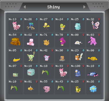 Jess_Ca_Ab's tweet photo. Ya tengo una caja completa de shinys jijiji
(Todos capturados por mi🥰) https://t.co/fSI47Yl7RZ