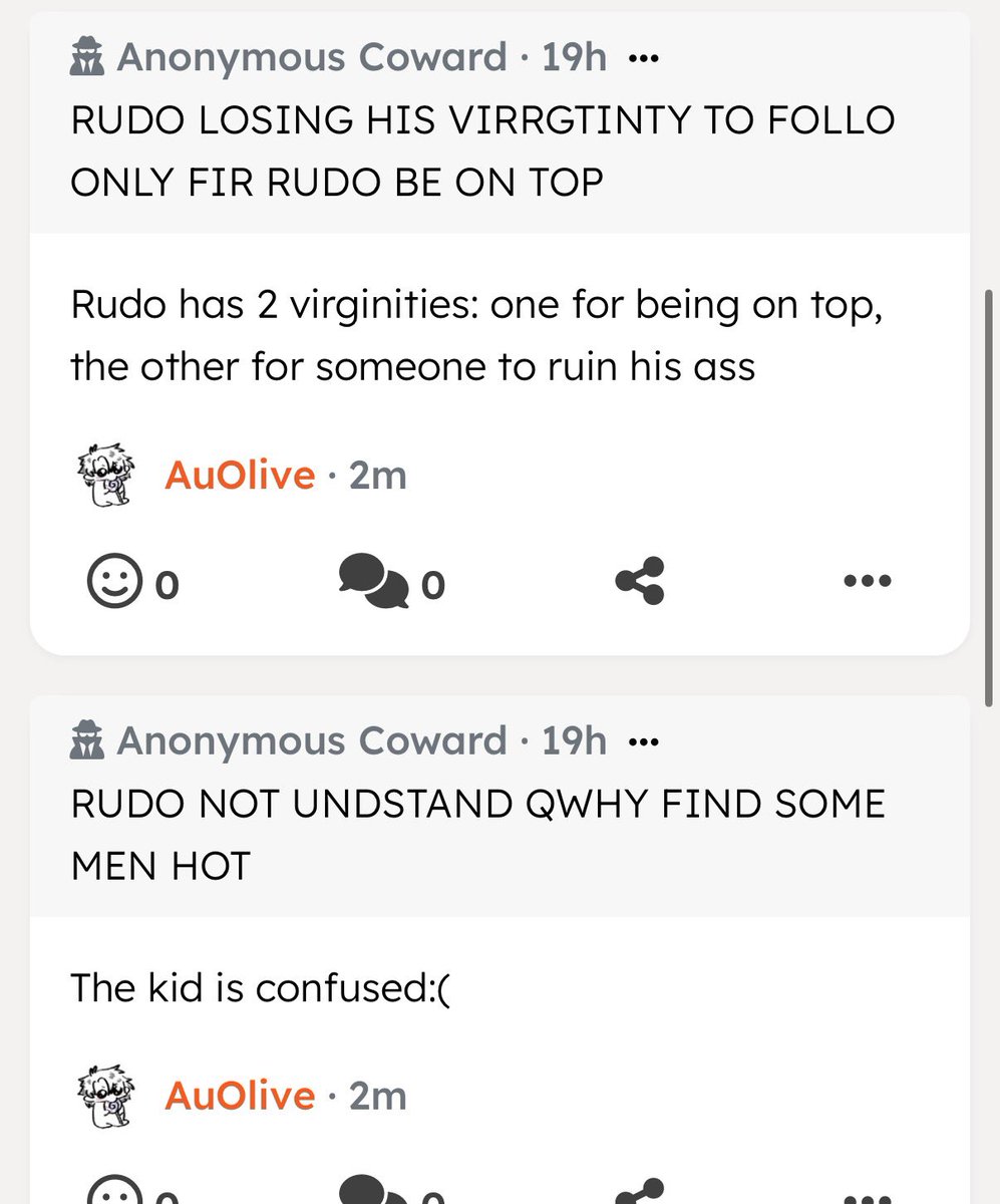 auolive_'s tweet photo. No, Rudo has 3 virginities: from top to bottom and until someone fucks him in the mouth. Use this boy as much as possible🤌🏼 https://t.co/O0khRKf7w8