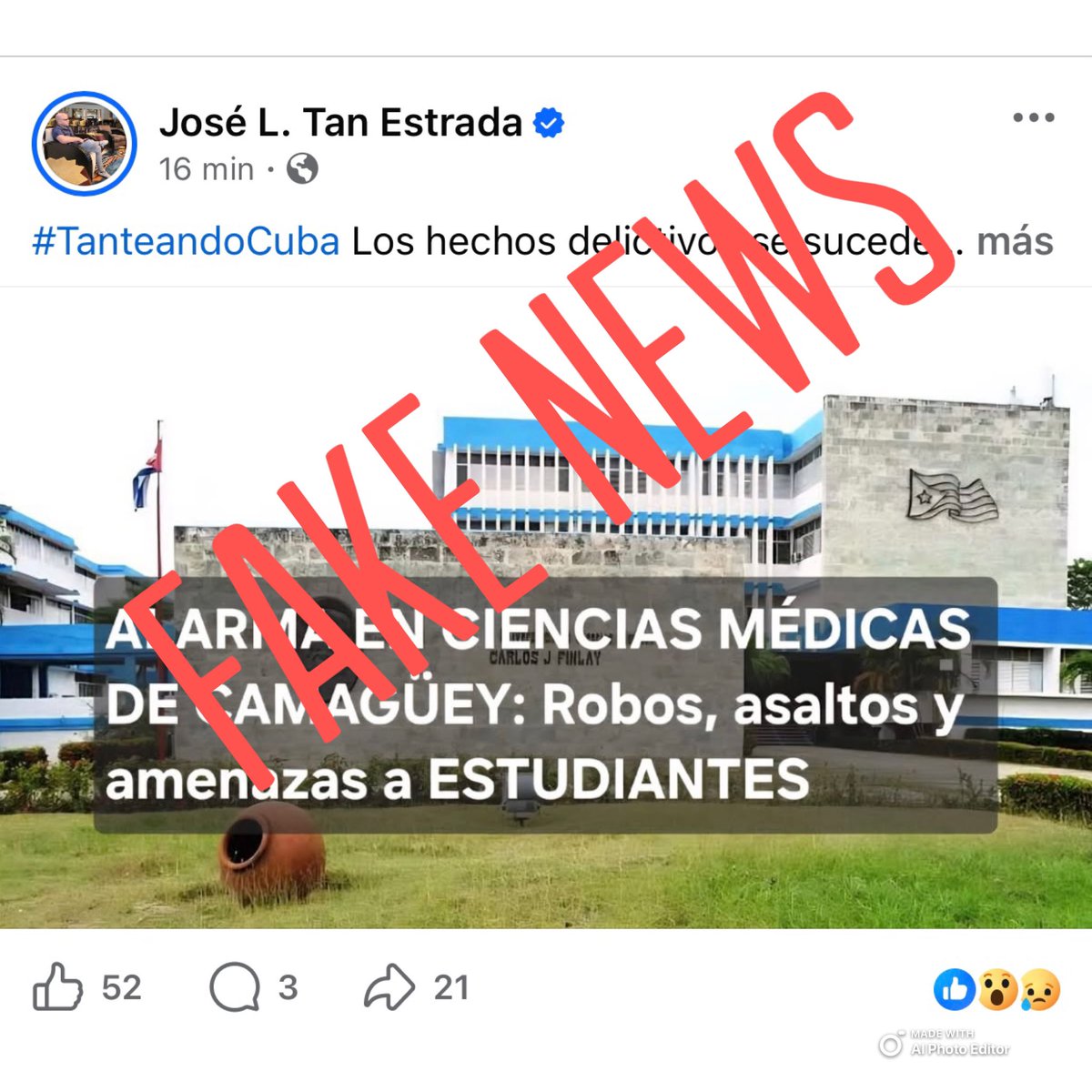 UCM_Cmw's tweet photo. NOTA OFICIAL

La Universidad ratifica su compromiso con el bienestar de sus estudiantes y afirma que las autoridades universitarias no son ajenas a las problemáticas que los afectan. 

https://t.co/zpg33tYsSJ https://t.co/waHlLRn5K1
