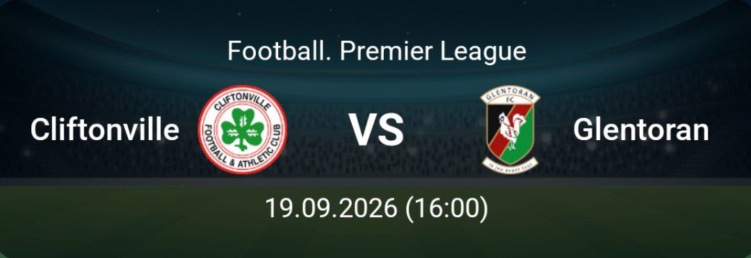 HtftA's tweet photo. 🚨Cliftonville - Glentoran🚨

This match appears likely to end with a non-sporting outcome.
Glentoran is expected to lead at half time (HT), with Cliftonville most likely to win by full time (FT).
⭐ Prediction: 2/1 https://t.co/S1Iz0EHXl7