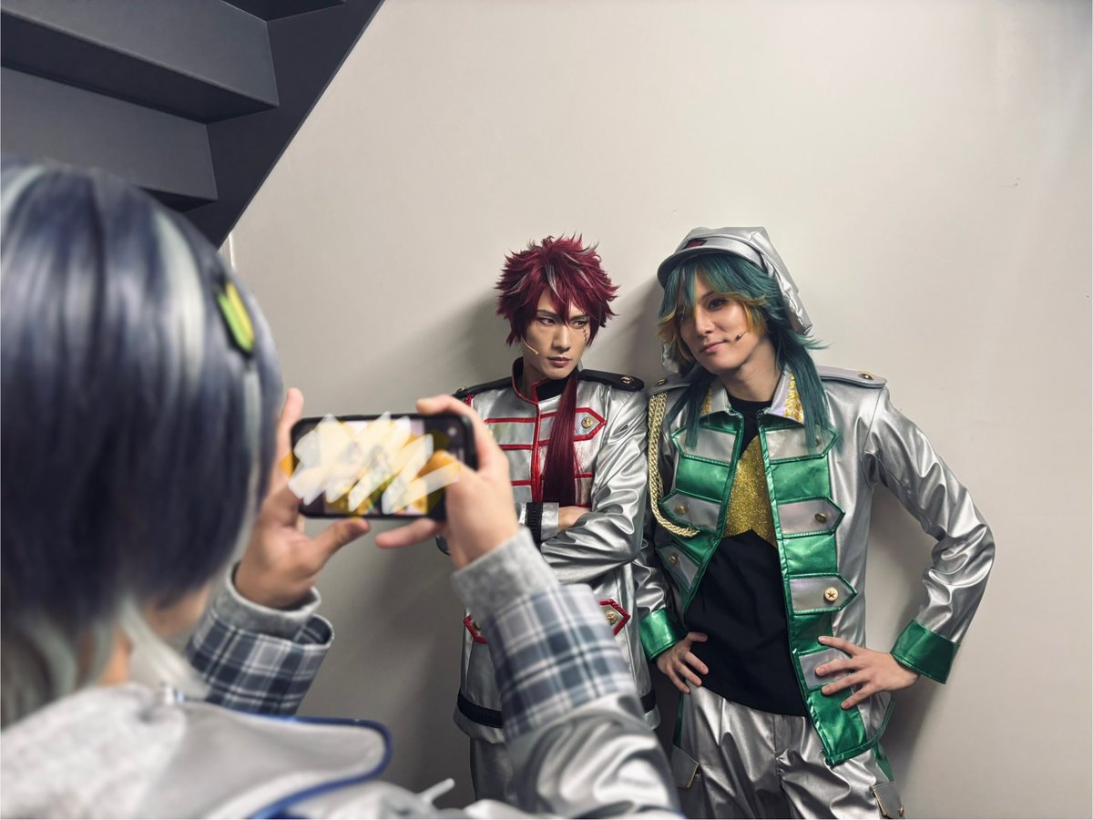 8739gaku's tweet photo. メタで撮りあいっこ
仲良しなんだぜぇ　ｸｰｰｸｯｸｯｸｯｸｯ 🌀🍛

#ケロミュ
夜も有難うございました٩( ᐛ )و https://t.co/SduF61N32q
