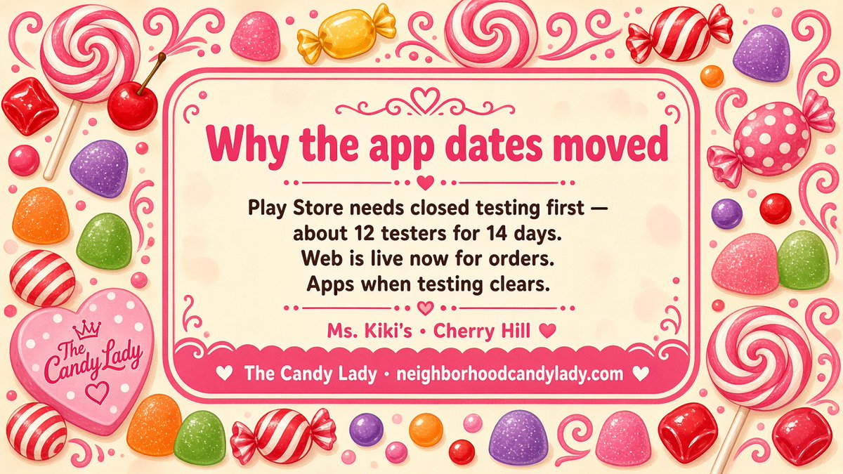 Candyladyapp tweet picture