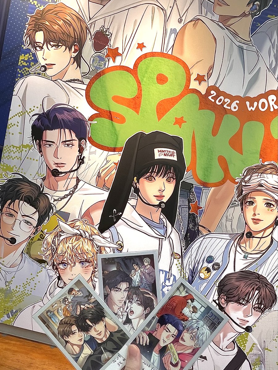sea____ms88's tweet photo. ✧┈┈┈┈┈┈┈┈┈┈┈┈┈┈✧
　　✦ ─ SPAKLZ ─ ✦
　 ── in animate ──
✧┈┈┈┈┈┈┈┈┈┈┈┈┈┈✧

日本に来てくれてありがとう〜🫶

クロスオーバーアクスタ＆チェキとスローガン
がお気に入り😌💕

SPAKLZがこれからもずっと大好き🥰

#SPAKLZ
#이리사랑스러운너

@jang2do https://t.co/CqU4muAkBC