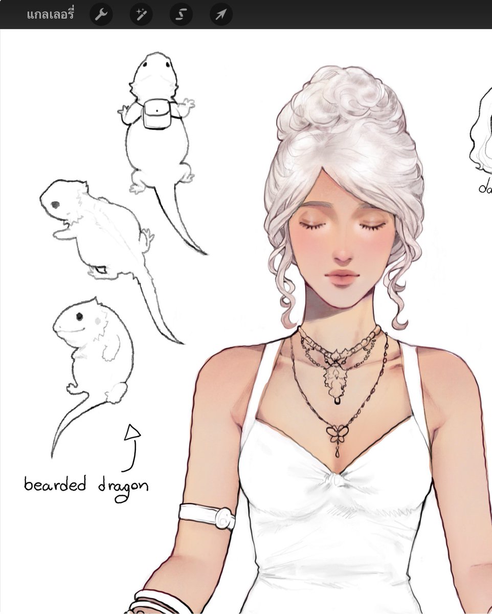 ismejoys's tweet photo. Wip dany and her children eiei https://t.co/uoxNczsDJX