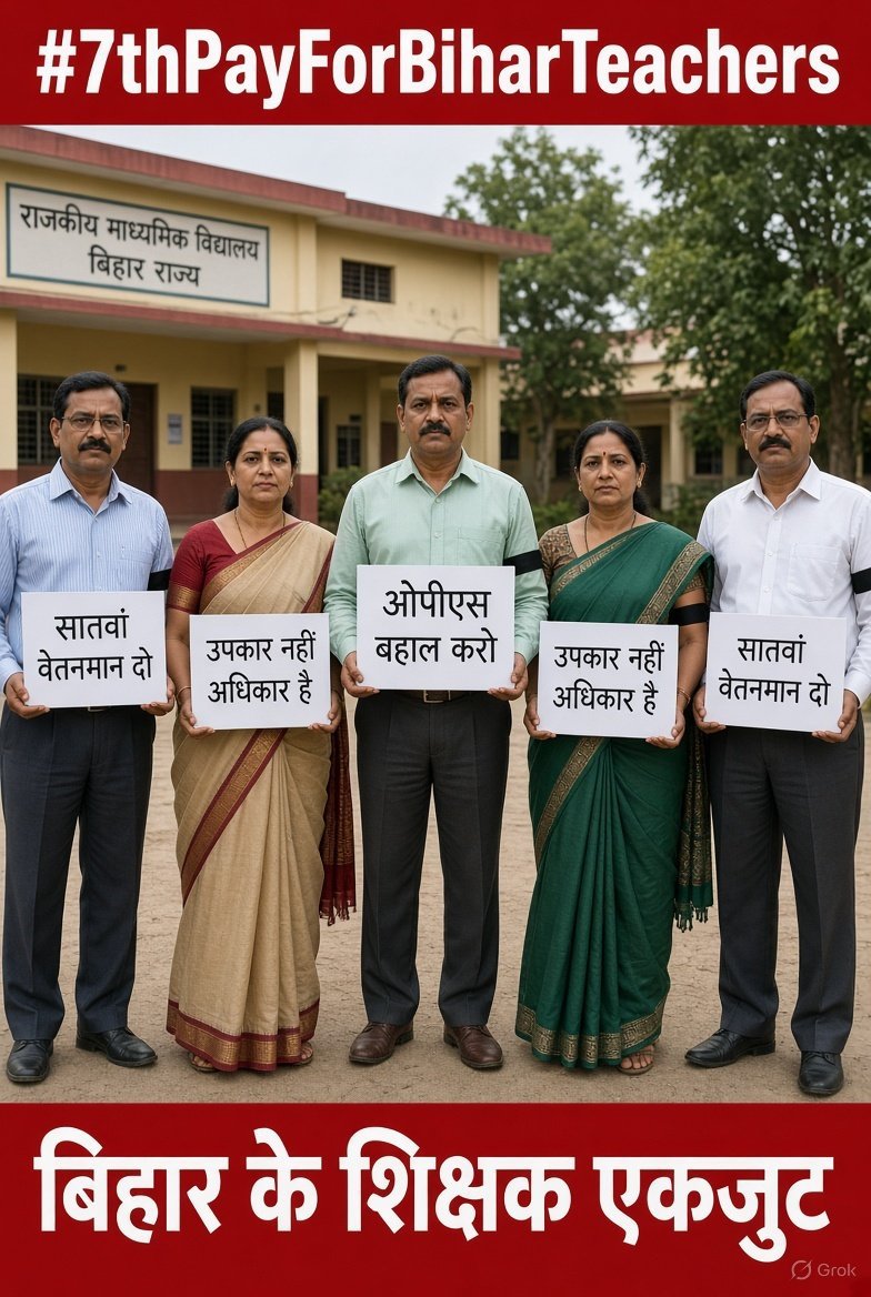 gautamit46's tweet photo. #7thpayforBiharTeachers https://t.co/sv8hOOquTV