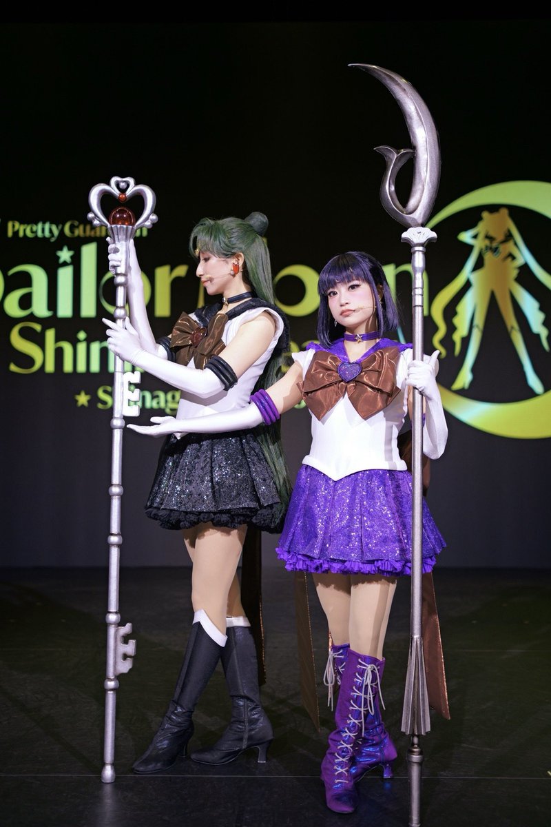 desailes_akarin's tweet photo. 美少女戦士セーラームーン
-Shining Theater Shinagawa Tokyo-
本日もご来場ありがとうございました。
この写真！プルートとのお気に入りの1枚なんです✨やっと載せられたっ🤎💜
#prettyguardiansailormoonshiningtheater #shiningtheater #シャイニングシアター #サターン #ほたりん https://t.co/M1Zz6HkAbU