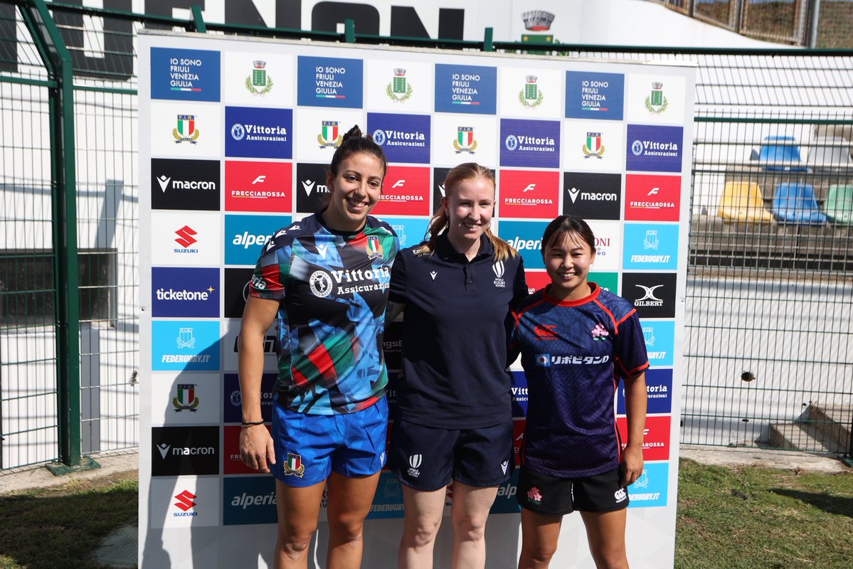 JRFUMedia's tweet photo. COIN TOSS コイントス🪙
🇯🇵JAPAN🤝ITALY🇮🇹

🏉WXV Global Series
⚔️女子日本代表 対 女子イタリア代表
📆 9/19(土)14:30 (日本時間21:30)KO
🏟 Stadio Omero Tognon, Fontanafredda
📡生配信：イタリア協会 YouTubeチャンネル
https://t.co/5IRcvdWOjB

@WXVRugby
#Sakura15 #JPNvITA https://t.co/18wbsLy6dw