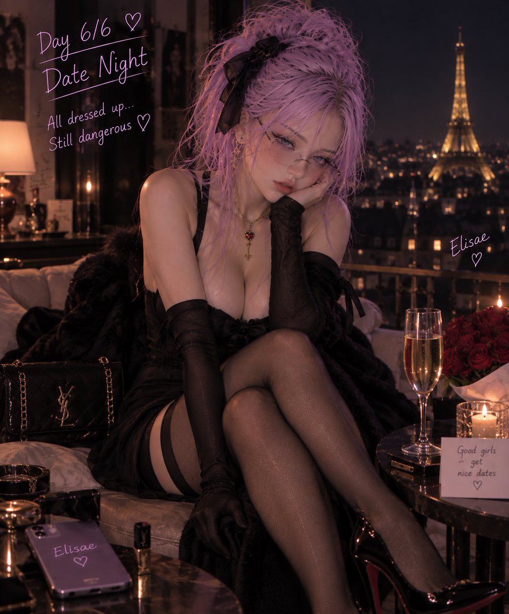 princess_elisae's tweet photo. Day 6/6 — Date Night 🖤💜 Saved this one for last… for obvious reasons 🤭
All dressed up, heels on, and Princess is ready. So… are you taking me somewhere nice, or should I just pick the place and let you worry about the bill? 💳🔑
Now that you’ve seen all 6… which look wins? 👀
#Femdom #Findom #Princess #DateNight