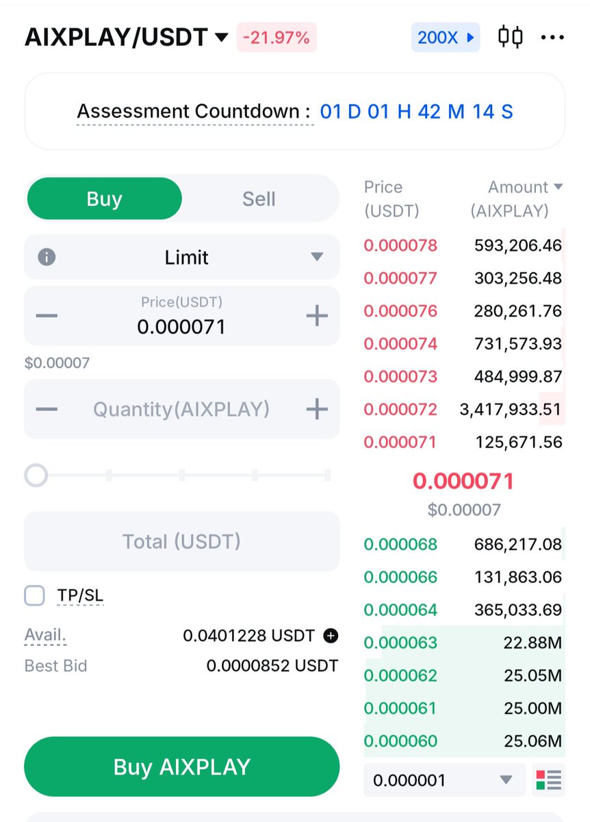 Ahmadali281's tweet photo. @AiXovia $Aixplay Price is going down, token is in the assessment zone, remaining 24 hrs to be deslist and the team is doing ai based X Posts, idk what's going on. https://t.co/7YW5CblqTG