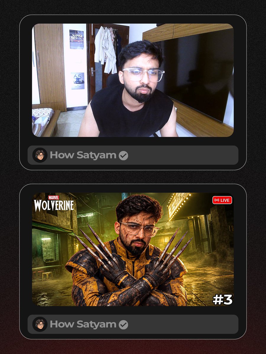 howsatyam's tweet photo. Before VS After https://t.co/ZWKHI9U4QP