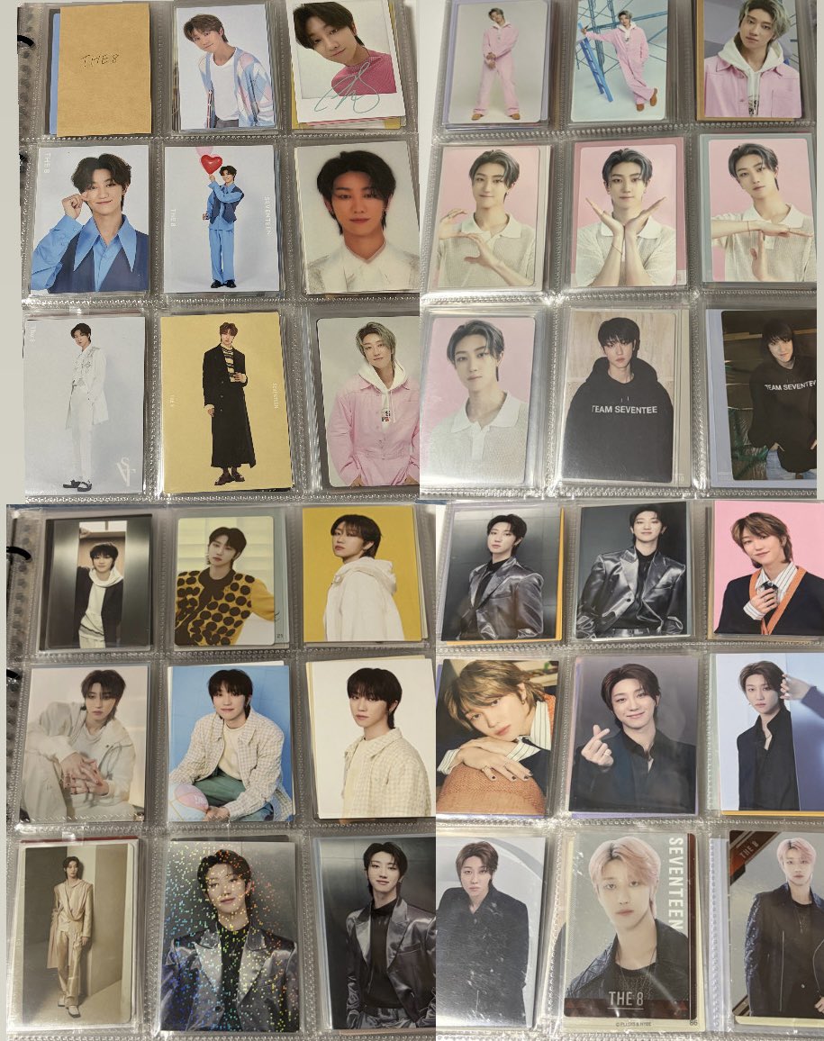 haaao_78's tweet photo. SEVENTEEN セブチ 過去 トレカ 封入 特典 交換

譲→🐸
求→🐸🐱(固定ポスト)

・郵送交換ですが、纏めて・条件を含めての交換になりますのでご希望に添えない場合がございます🙇‍♀️
・不備があった為上げ直しました😖

💎リプに続きます💎 https://t.co/LeNMlaR35K