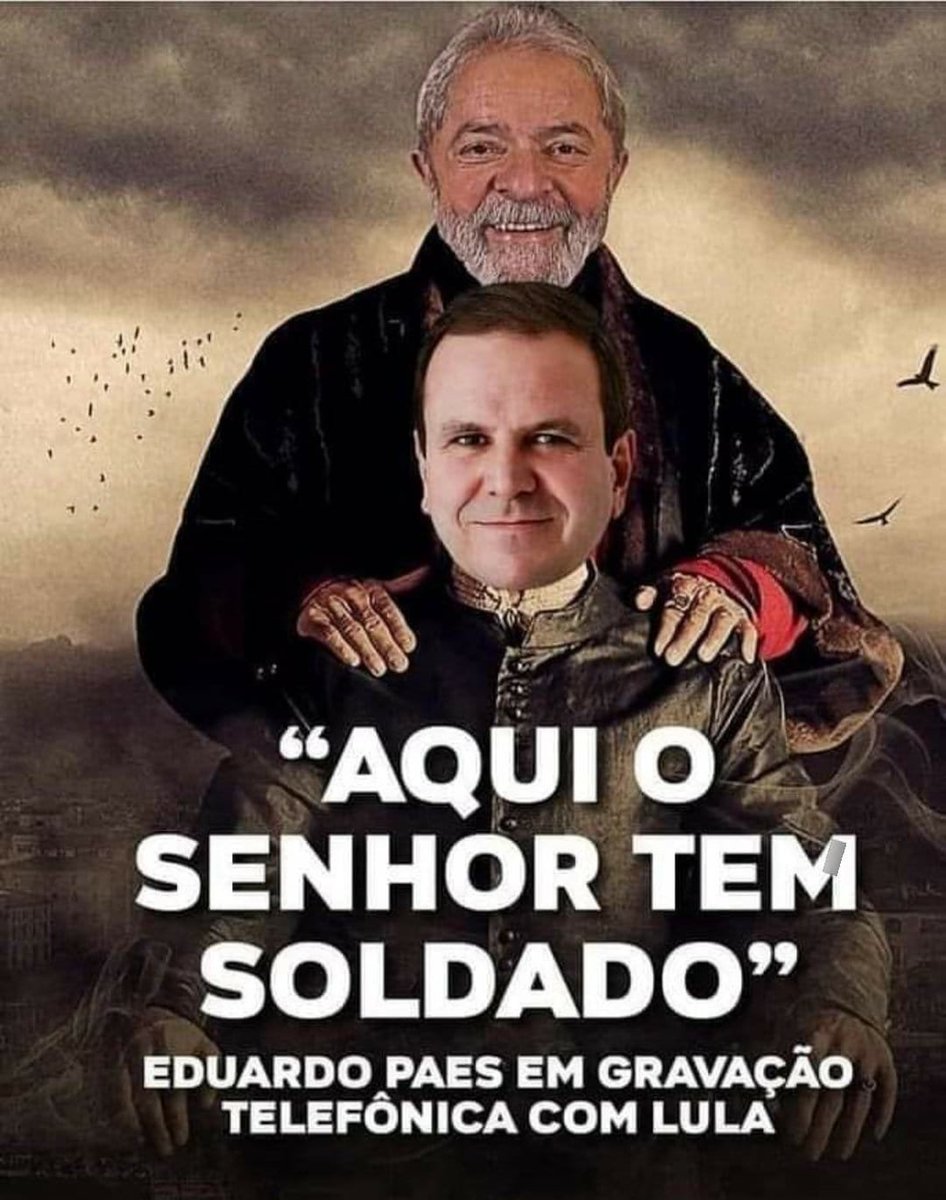 Larciocc's tweet photo. Bora lula com Eduardo Paes https://t.co/rmmCapWGj1