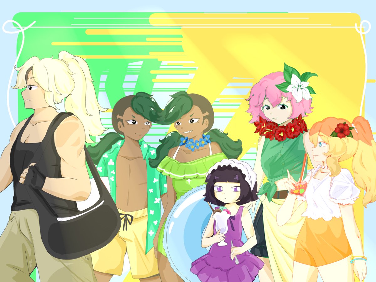 ShahdR27649's tweet photo. I imagined all the team leaders on the beach
#Dragon_striker #Dragonstriker https://t.co/UaKJQzaKKO