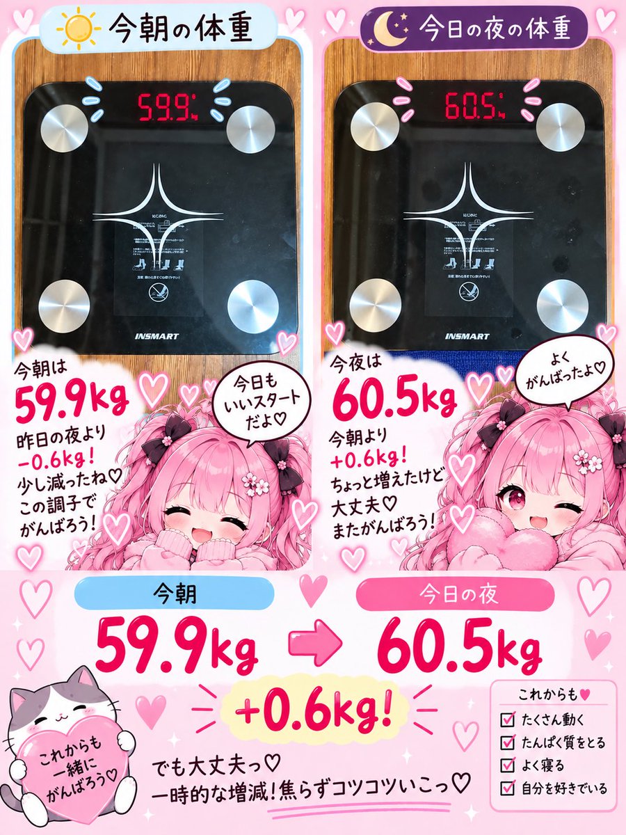 Miwa00051's tweet photo. 今日祭り行ってたから増えた〜

 #ダイエット垢
 #ダイエット垢さんと繋がりたい
 #ダイエット記録 https://t.co/0mOqJ7CCHK