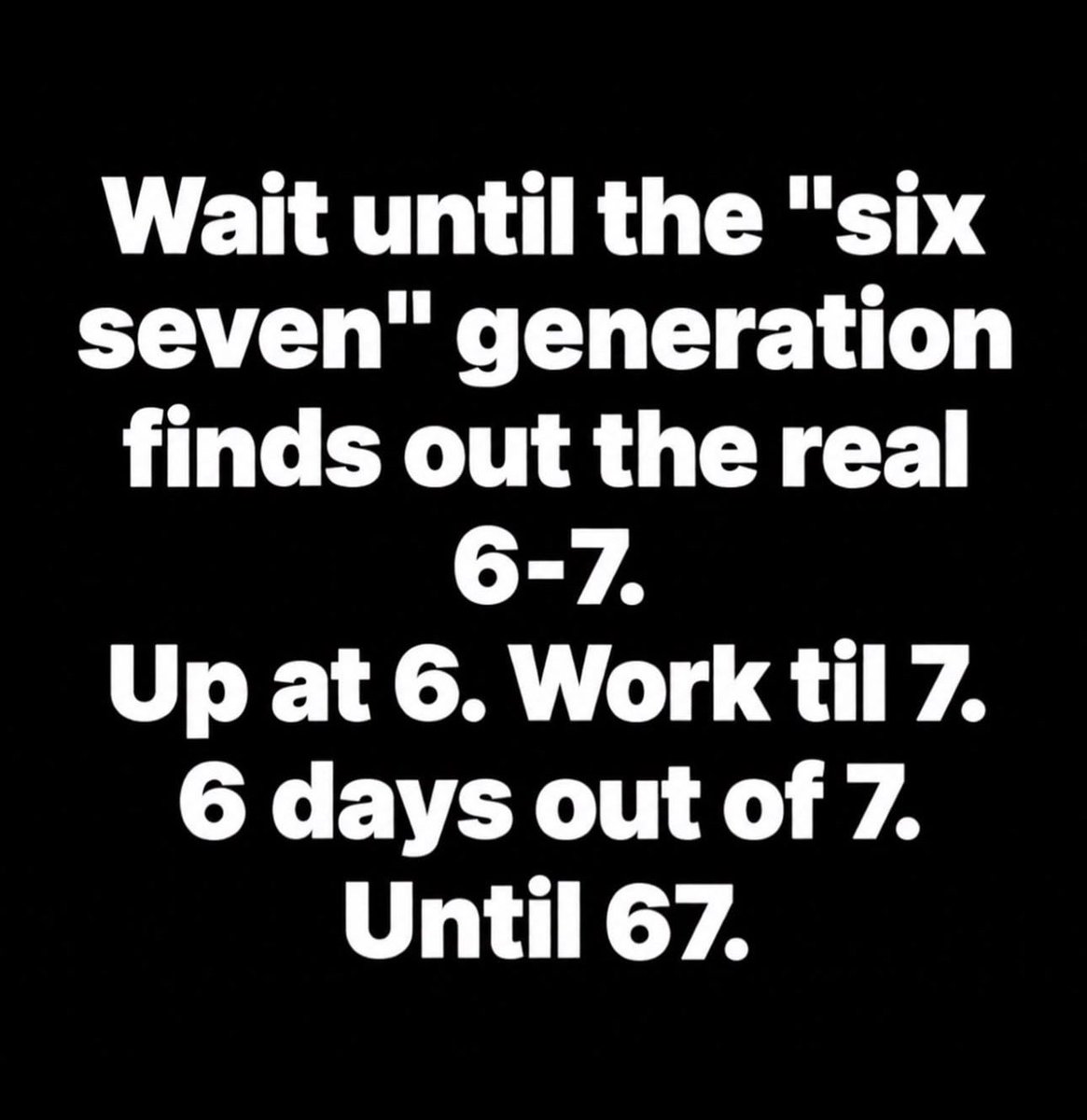 RatCorpHQ's tweet photo. Saw this quote randomly and thought this shld slap some sanity in all of you young people in the rat race 😂

Are we really doing this till we 67? Is there a refund programme? https://t.co/MsFhu4zoEw