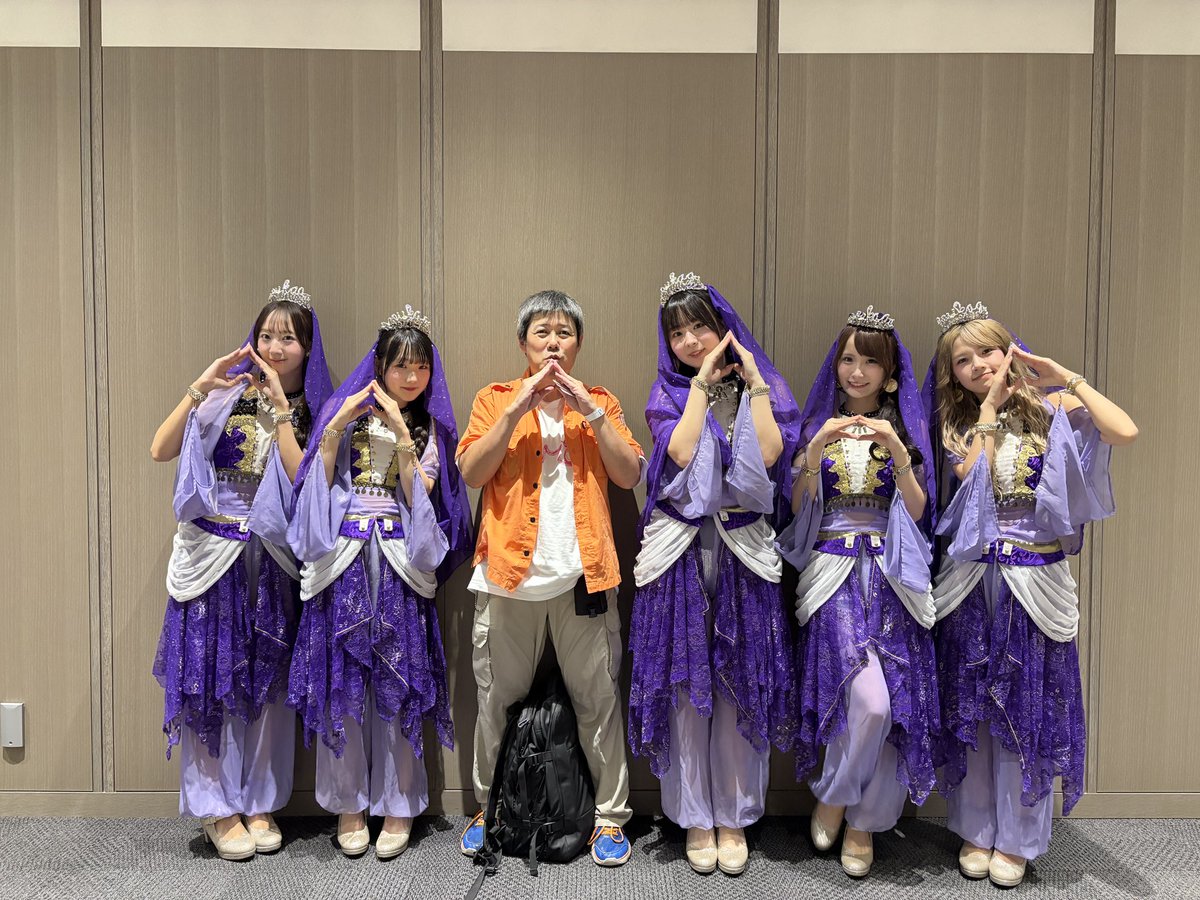 udoyan0814's tweet photo. 夜の放課後プリンセスのライブを観ることなかったんで新鮮でした！
久しぶりにももちゃんに会えて喜んでもらえたから幸せでした！
これからホテル最寄りで晩御飯です！ https://t.co/WQcyJGlF8x