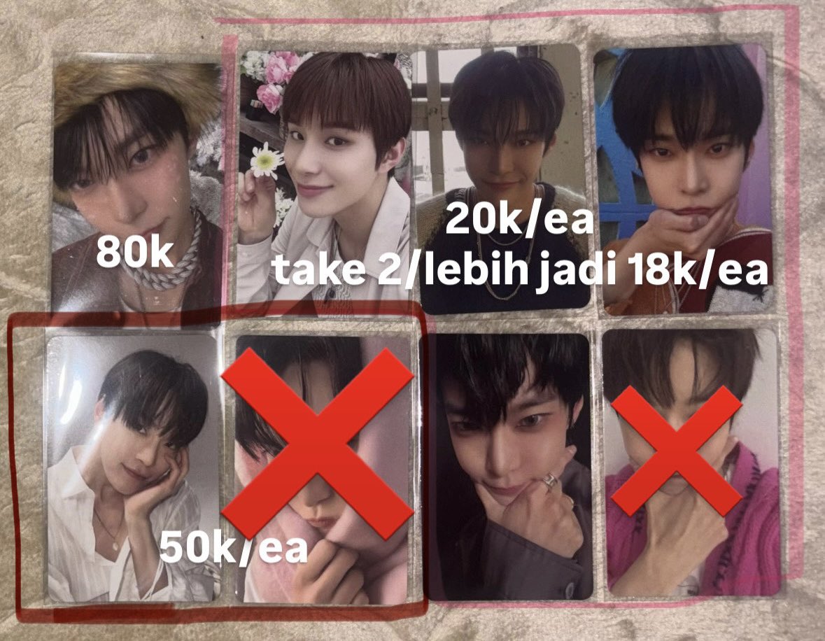 brieesam's tweet photo. #neosell wts want to sell aab doyoung jungwoo
💸 (on pict) negotiable - take all jadi 180k aja
📍 tangerang
🍊 ciciiww_
t. nct nct127 127 dojaejung wtb buy https://t.co/QFfDcclltK