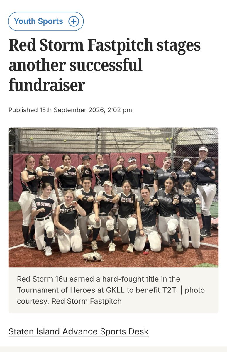 PieraCampagna's tweet photo. So proud of SI Red Storm and being able to be part of this tournament @Tunnel2Towers 

https://t.co/CEvcuTYAXk https://t.co/LCvr3eRI0A