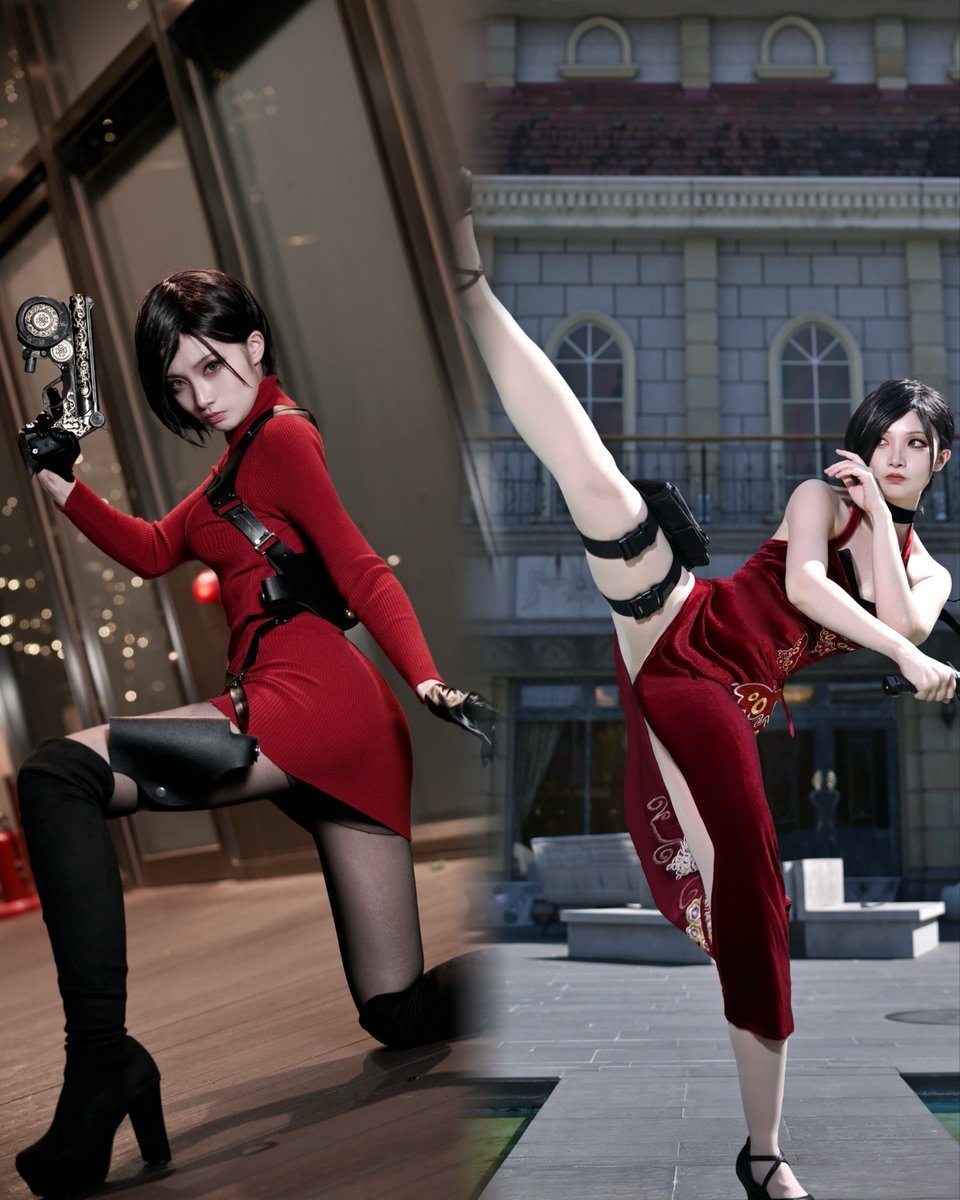 Akeha_cos's tweet photo. Cosplay
バイオハザード4/RE4  エイダ・ウォン

　　　【Ada's Weapons Collection】

#REBHFun  #バイオハザード https://t.co/uLxgee8XVq
