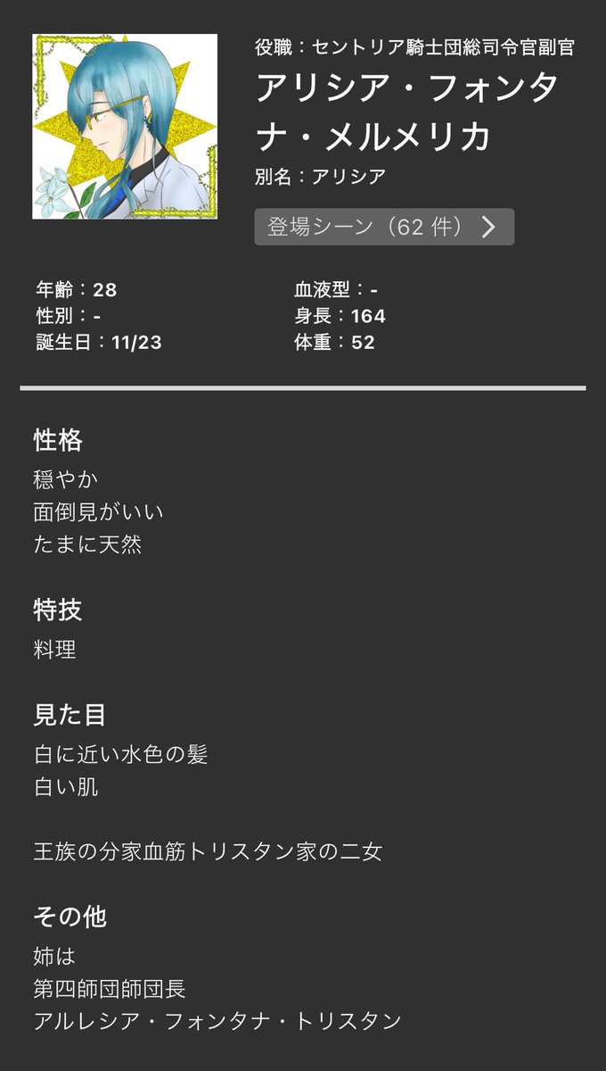 Innocenceark's tweet photo. 創作小説のキャラ達紹介

パート1

#innocenceark #OC #創作 #小説 https://t.co/lDjxzVZqyD